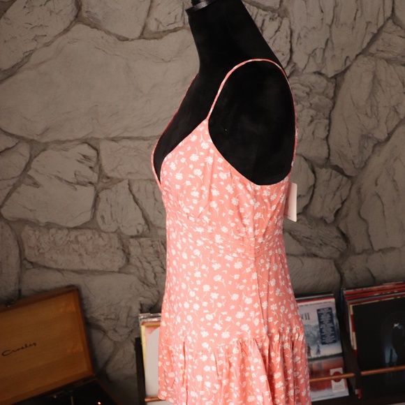 White Fox peach romper - Picture 2 of 3